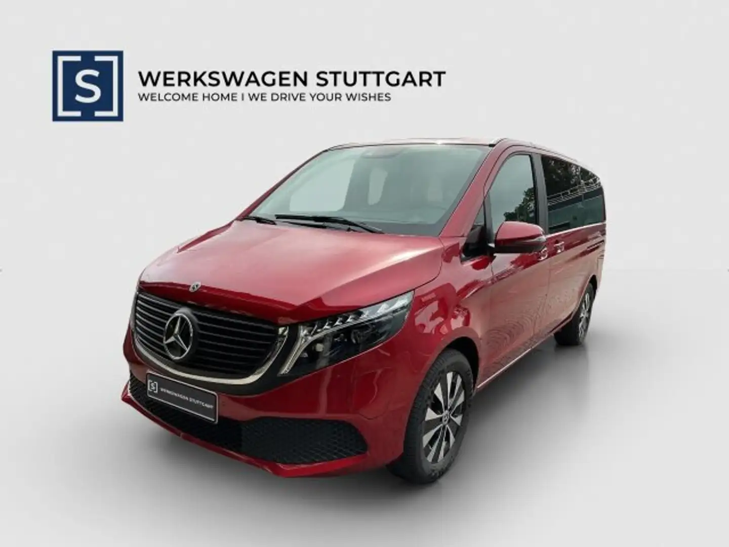 Mercedes-Benz EQV 300 EQV 300 L DISTRONIC 360 KAMERA 7-SITZER Rot - 1