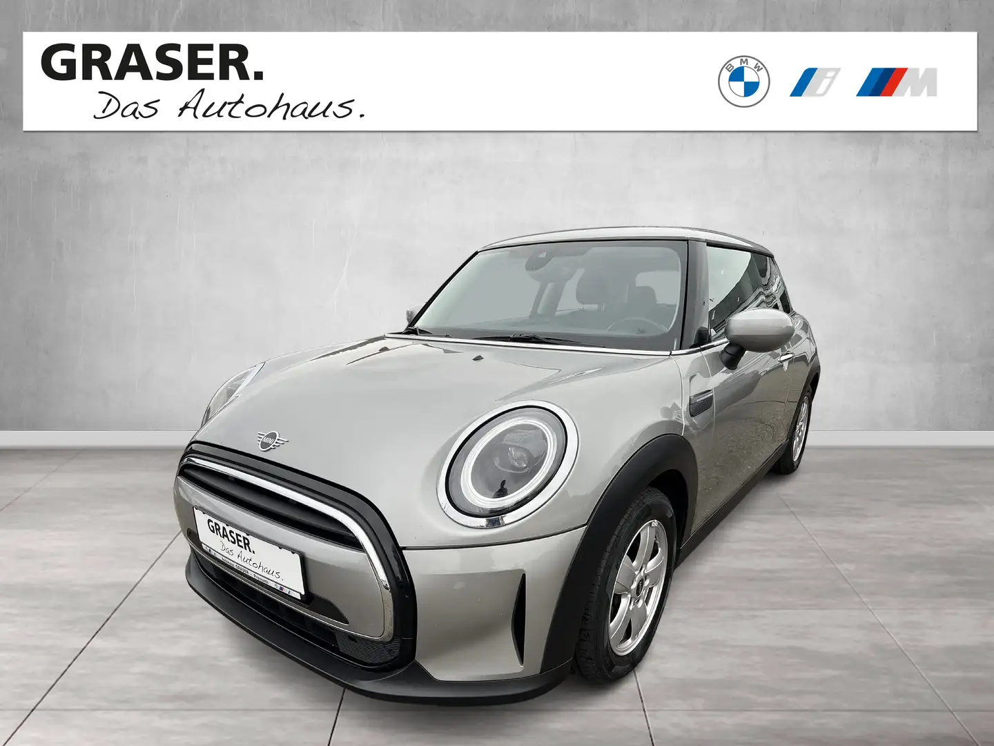 MINI Cooper Hatch Black Pepper DAB LED PDC / NUR HÄNDLER Grau - 1