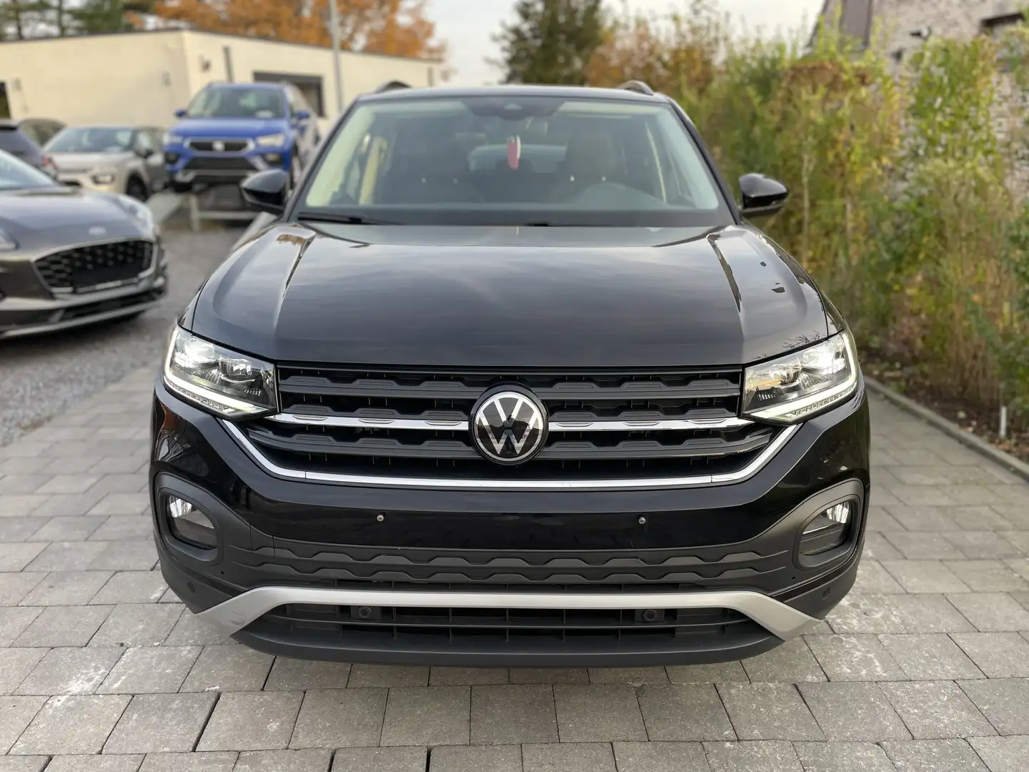 Volkswagen T-Cross T-Cross 1.0 TSI OPF LIFE AIRCO/GPS-CAM/EU6/48000KM Zwart - 2