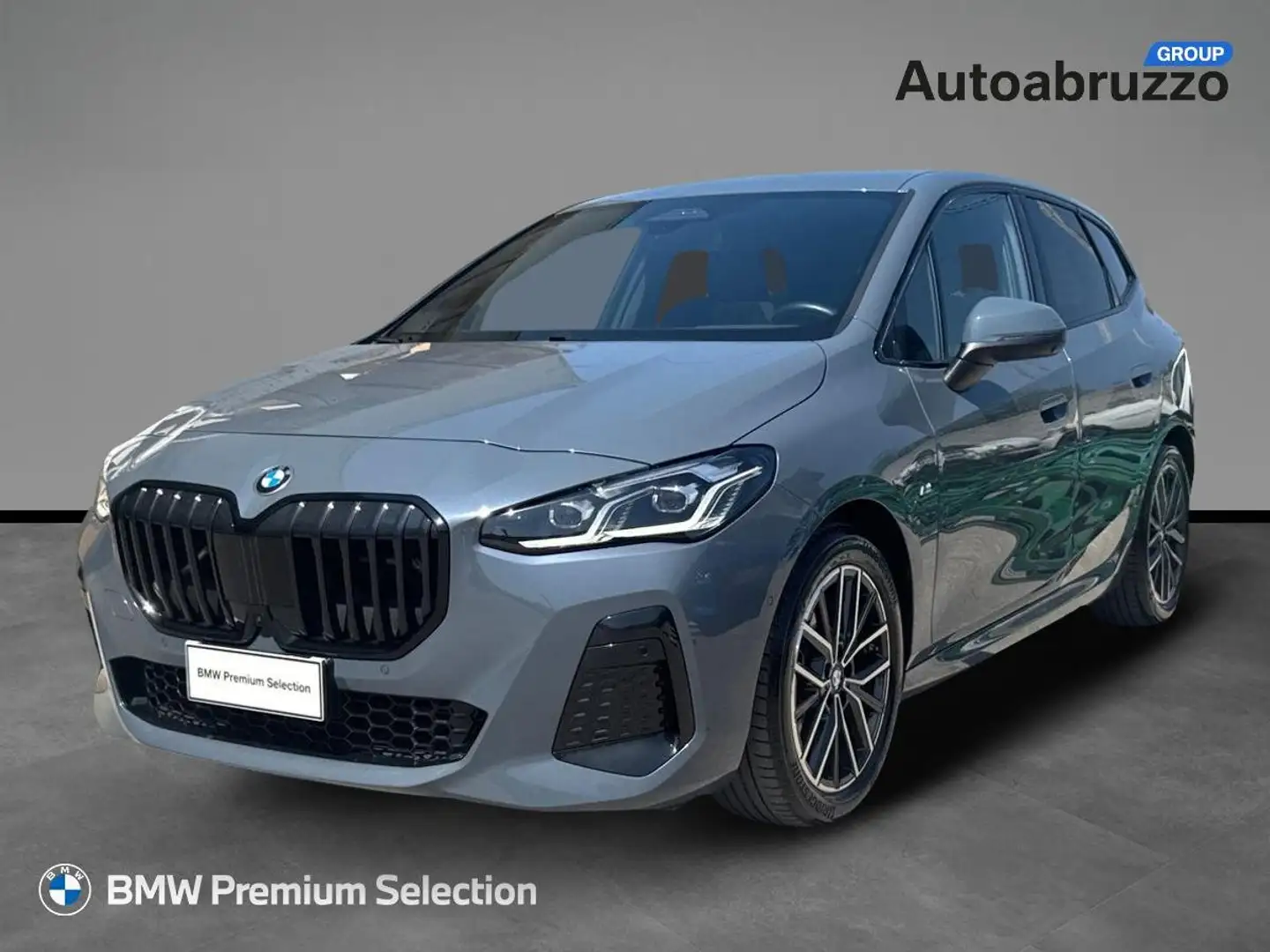 BMW 218 Serie 2 Active Tourer 218d Msport auto Grigio - 1