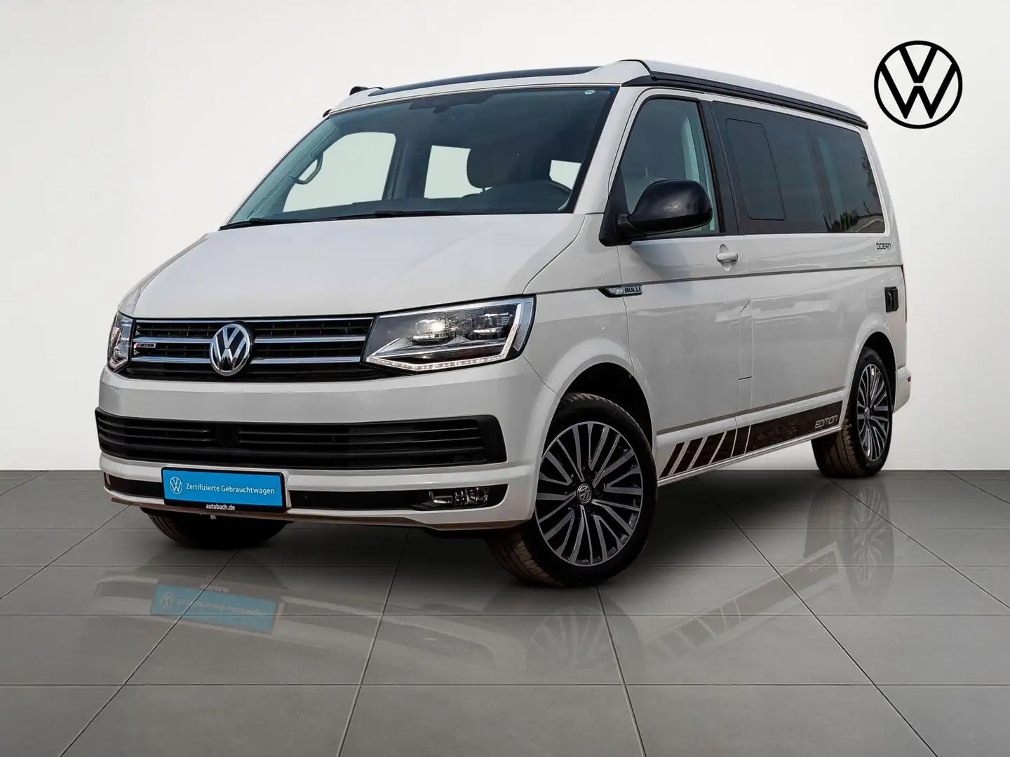 Volkswagen T6 California Ocean 2.0TDI Navi LED DCC ACC Blanco - 2