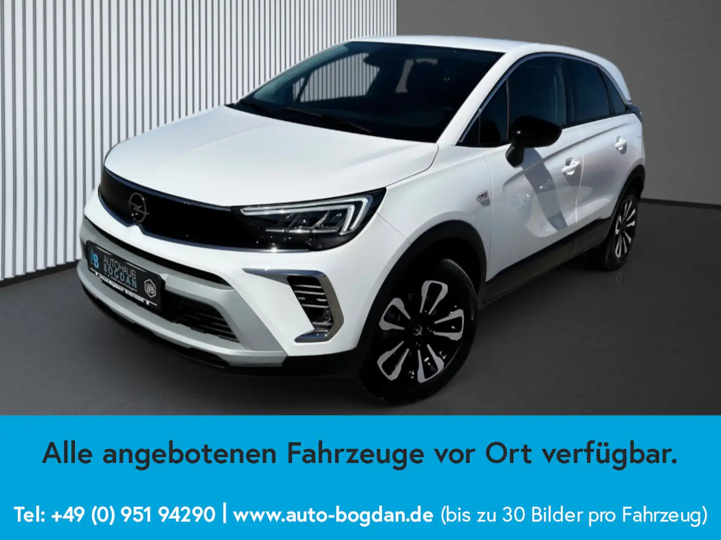 Opel Crossland Elegance Automatik*Navi*Kamera*Tempomat Weiß - 2