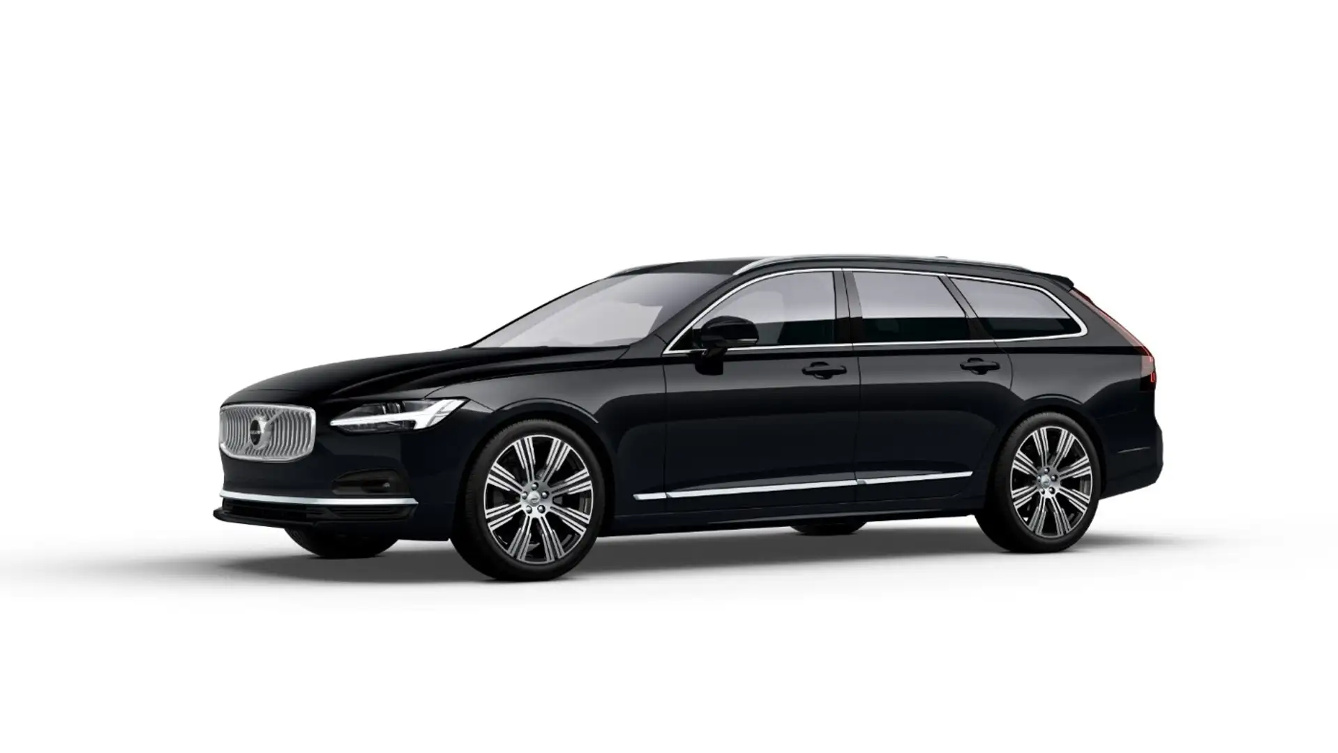 Volvo V90 Kombi B4 Mild-Hybrid Ultimate Bright AHK SD Schwarz - 2