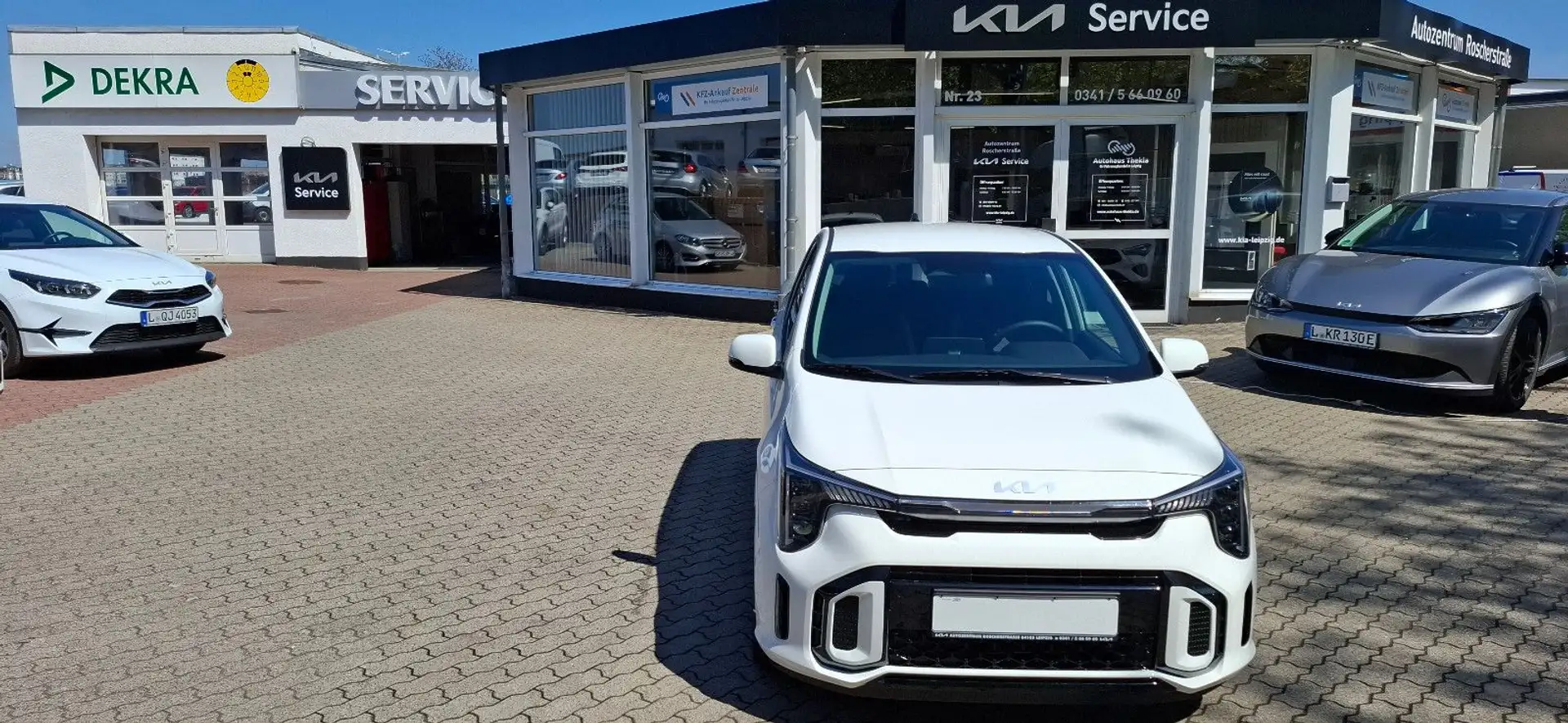 Kia Picanto 1.2 GT-line AMT Weiß - 1