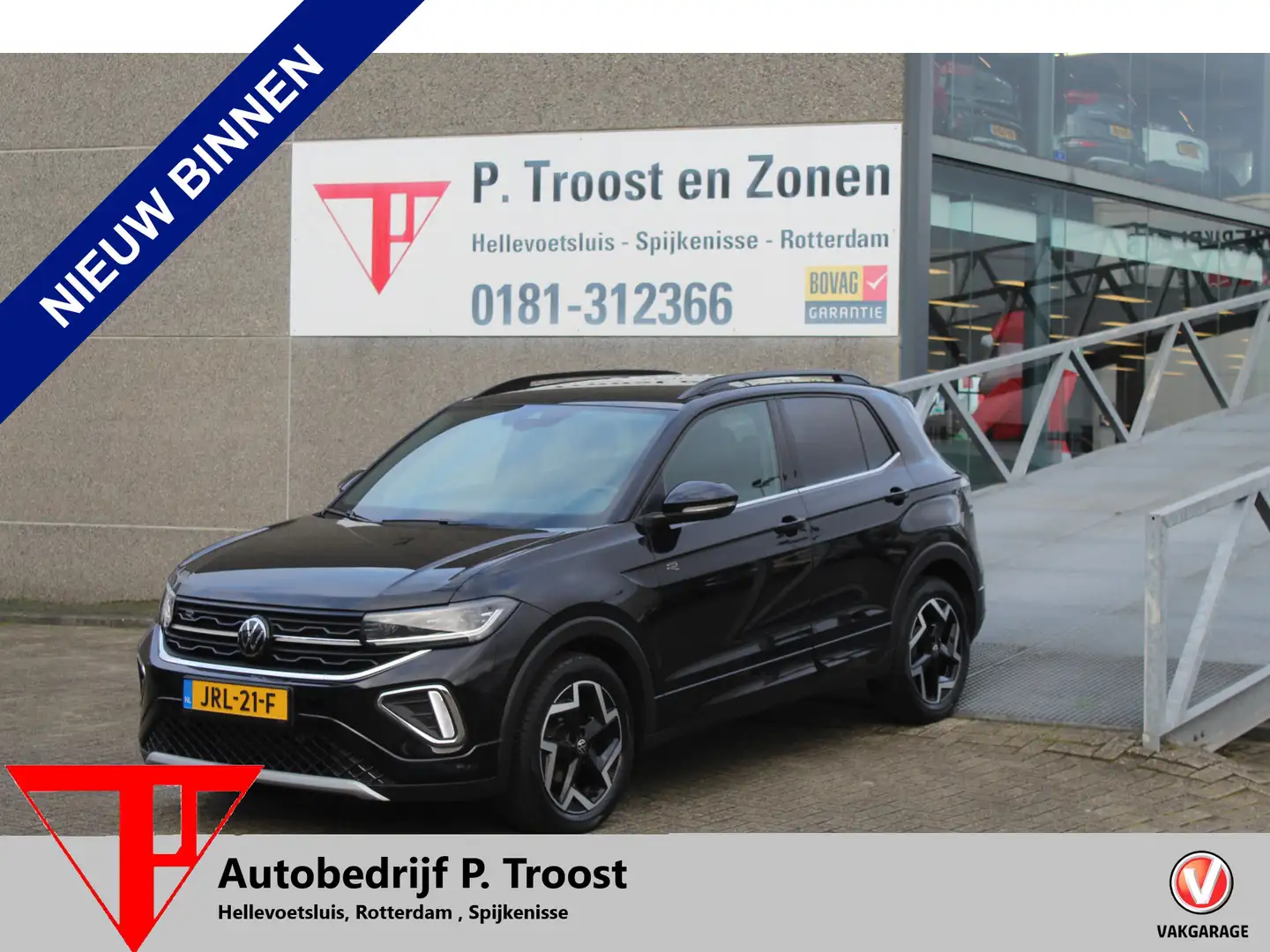 Volkswagen T-Cross 1.5 TSI R-Line Automaat/Navigatie/Virtual cockpit/ Schwarz - 1