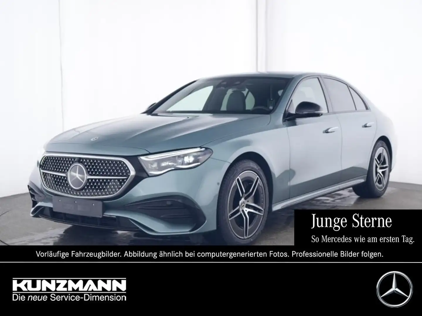 Mercedes-Benz E 450 4M AMG Night Distronic Airmatic 360° HeadUp Silber - 1