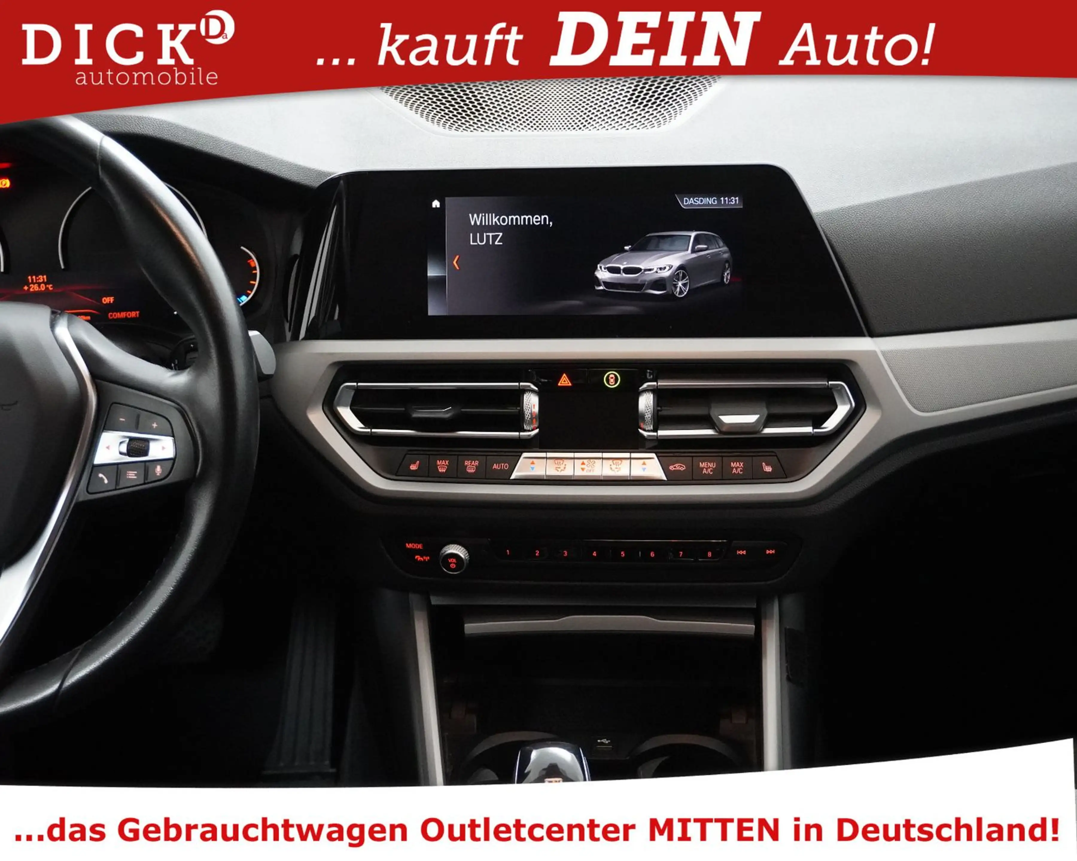 BMW 318 d Aut Advan SHADOW+NAV PLUS+LED+SHZ+PDC+TEM+M — photo 14