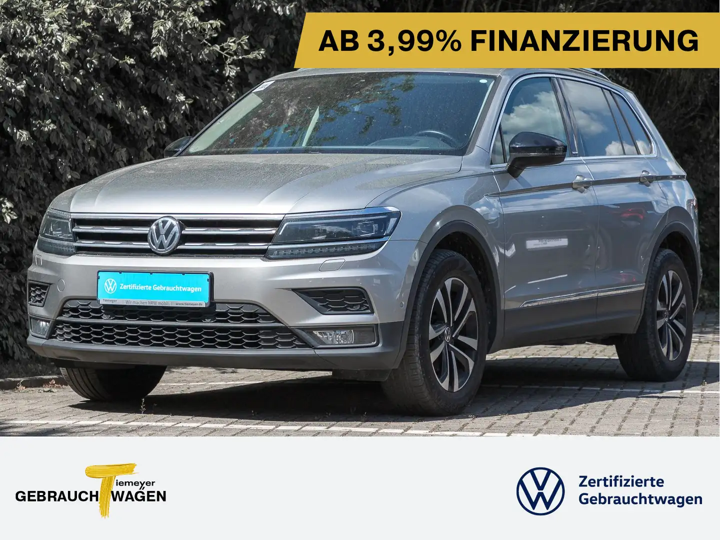 Volkswagen Tiguan 1.5 TSI IQ.DRIVE LED ASSIST+ HuD AHK Silber - 1