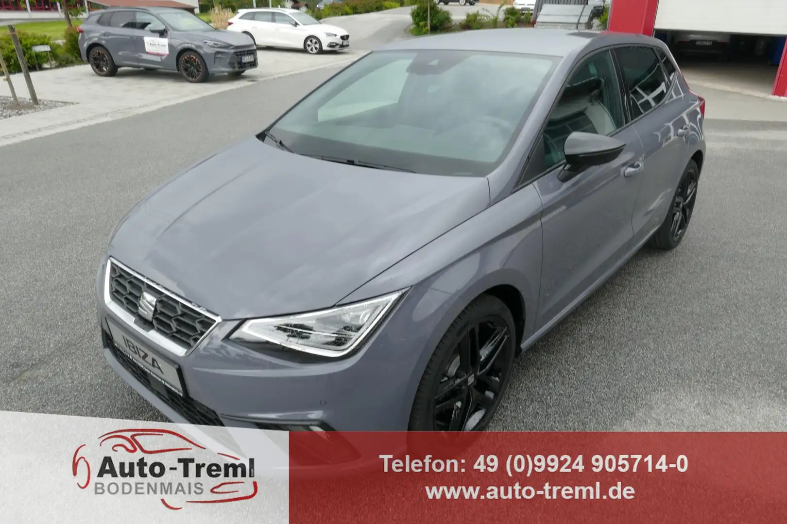 SEAT Ibiza FR 1.5 TSI DSG 150 PS NAVI 18" Alu Schwarz Spor... Grau - 1