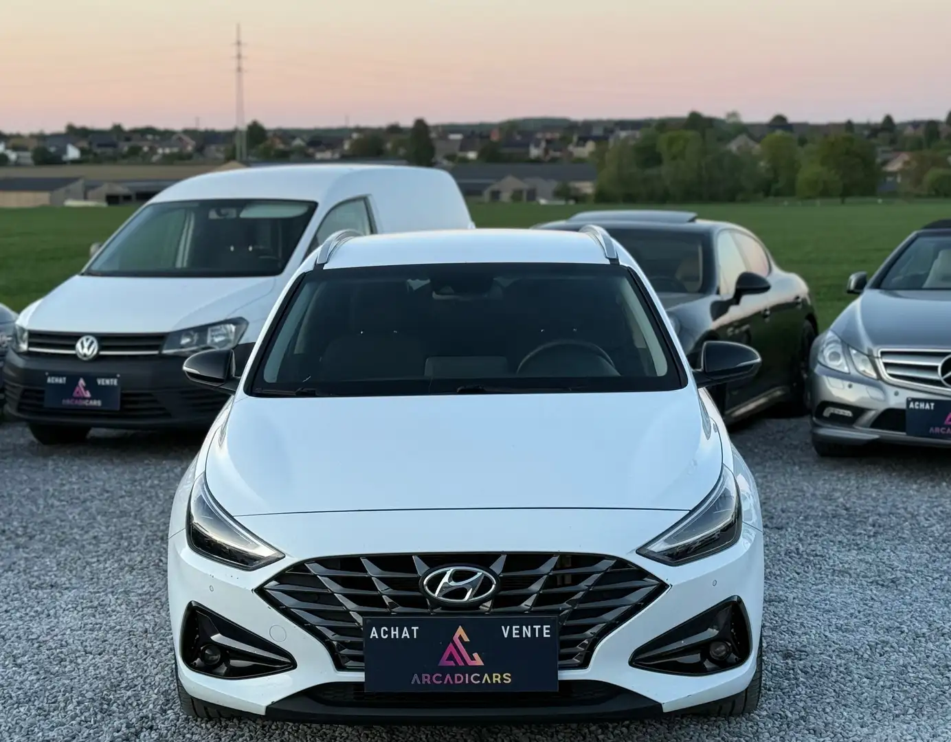 Hyundai i30 1.0 T-GDi MHEV EDITION 30+ AUTOMATIQUE Blanc - 2