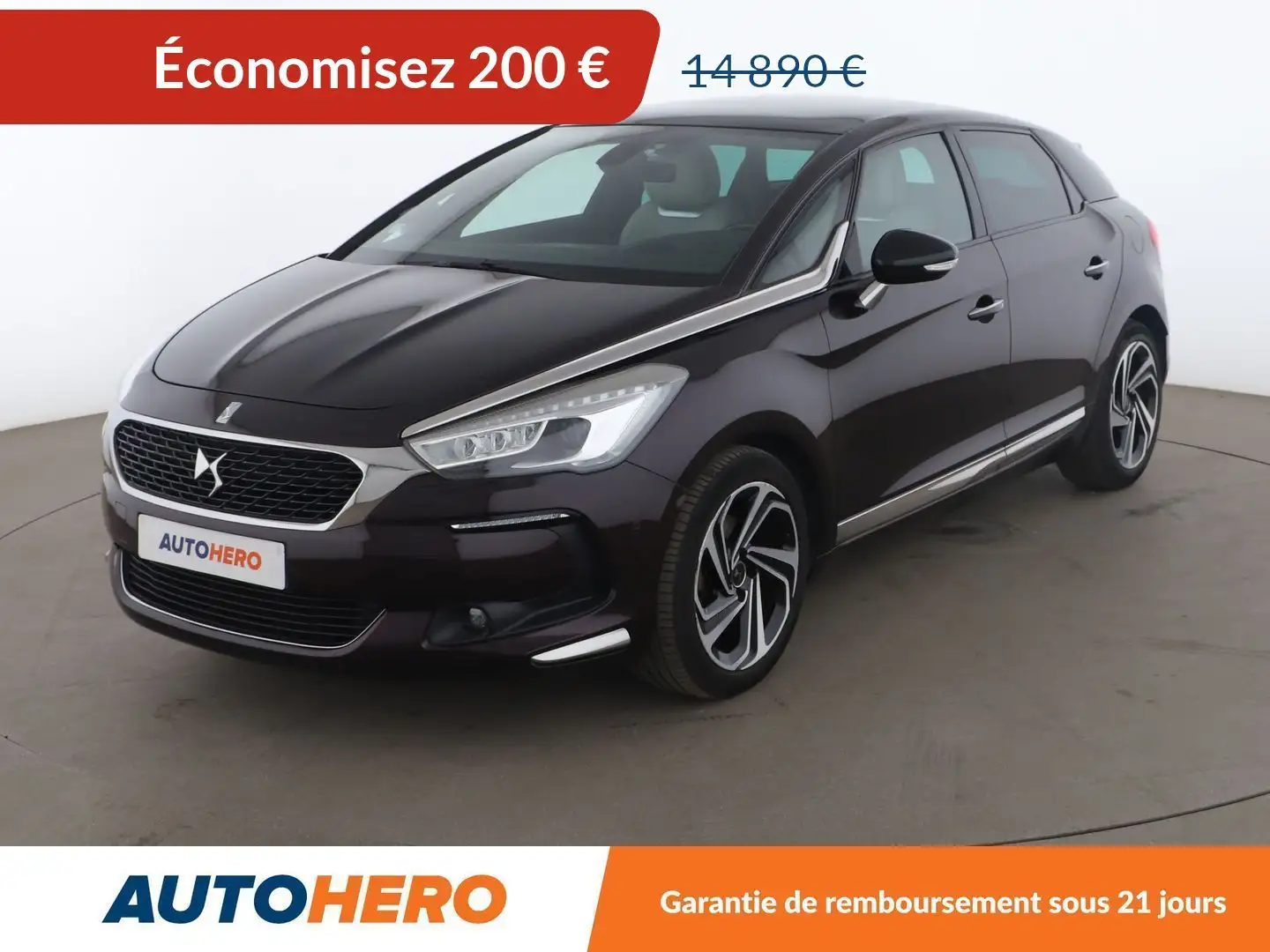 DS Automobiles DS 5 1.6 THP Sport Chic EAT6 Lila - 1