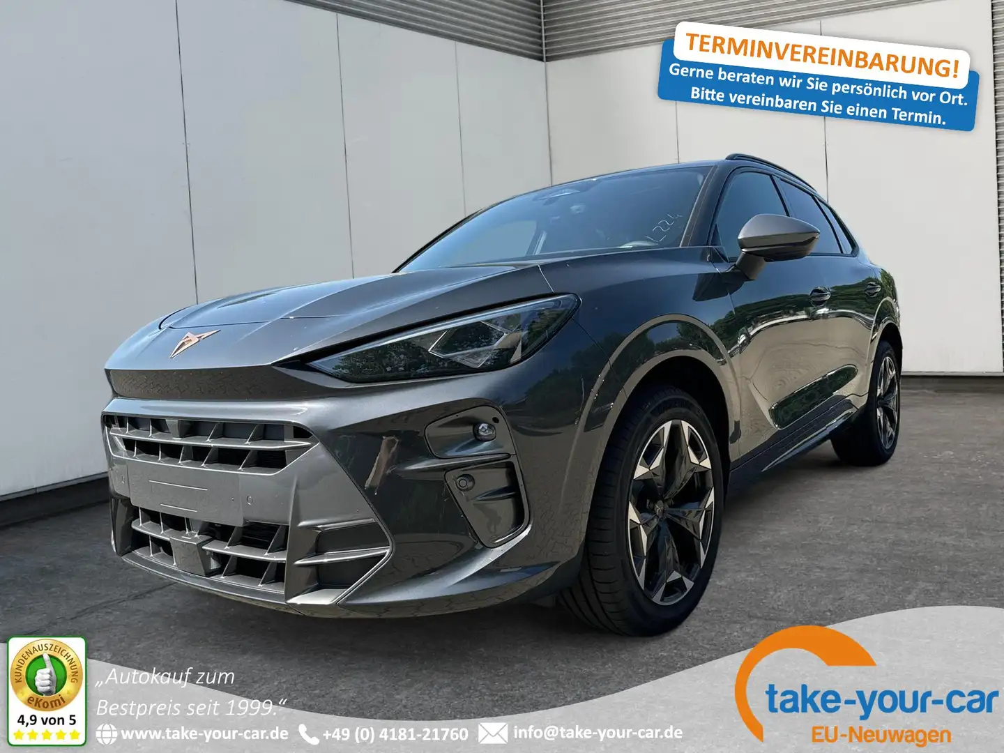 CUPRA Terramar VZ 4Drive PANO+NAVI+SENNHEISER+MATRIX+MEMORY+HU... Grau - 1