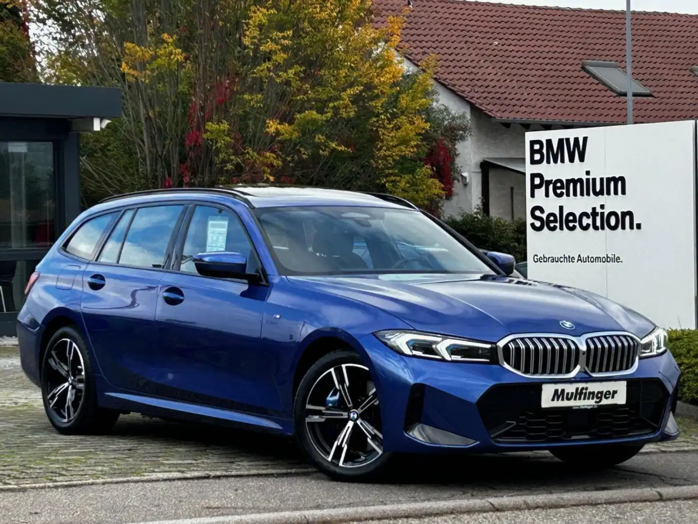 BMW 330 e T.M Sport FACELIFT HUD ACC SuView.PanoD.AHK Blau - 2