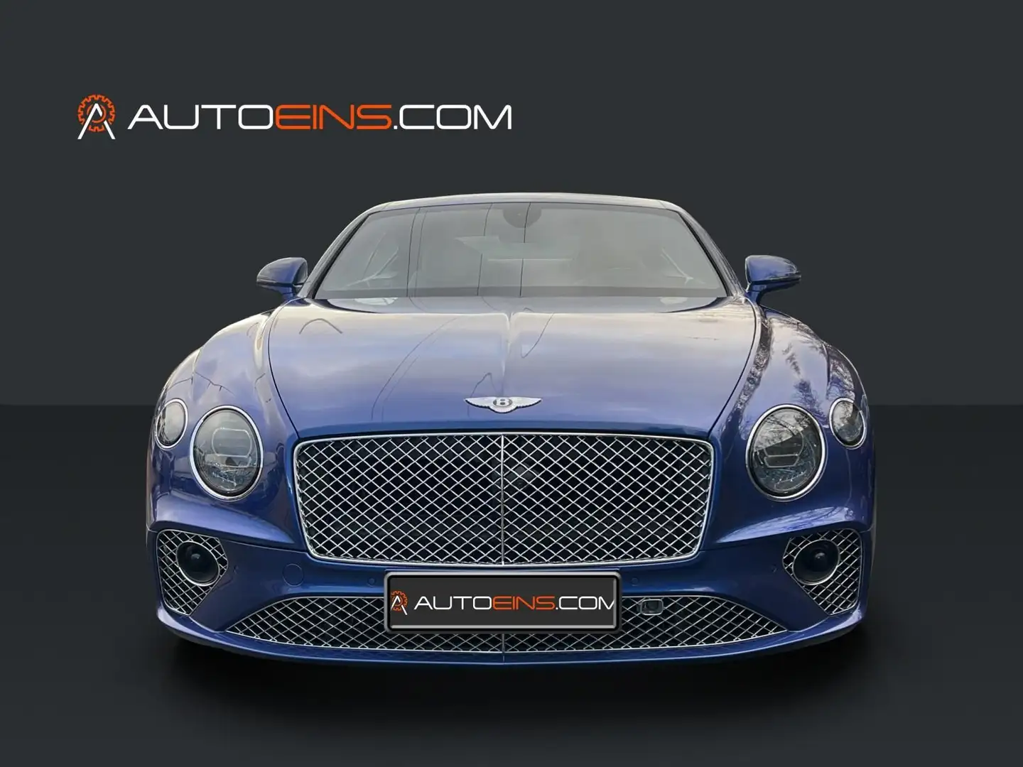 Bentley Continental GT V8 Mulliner*Rotating*Naim* Bleu - 2