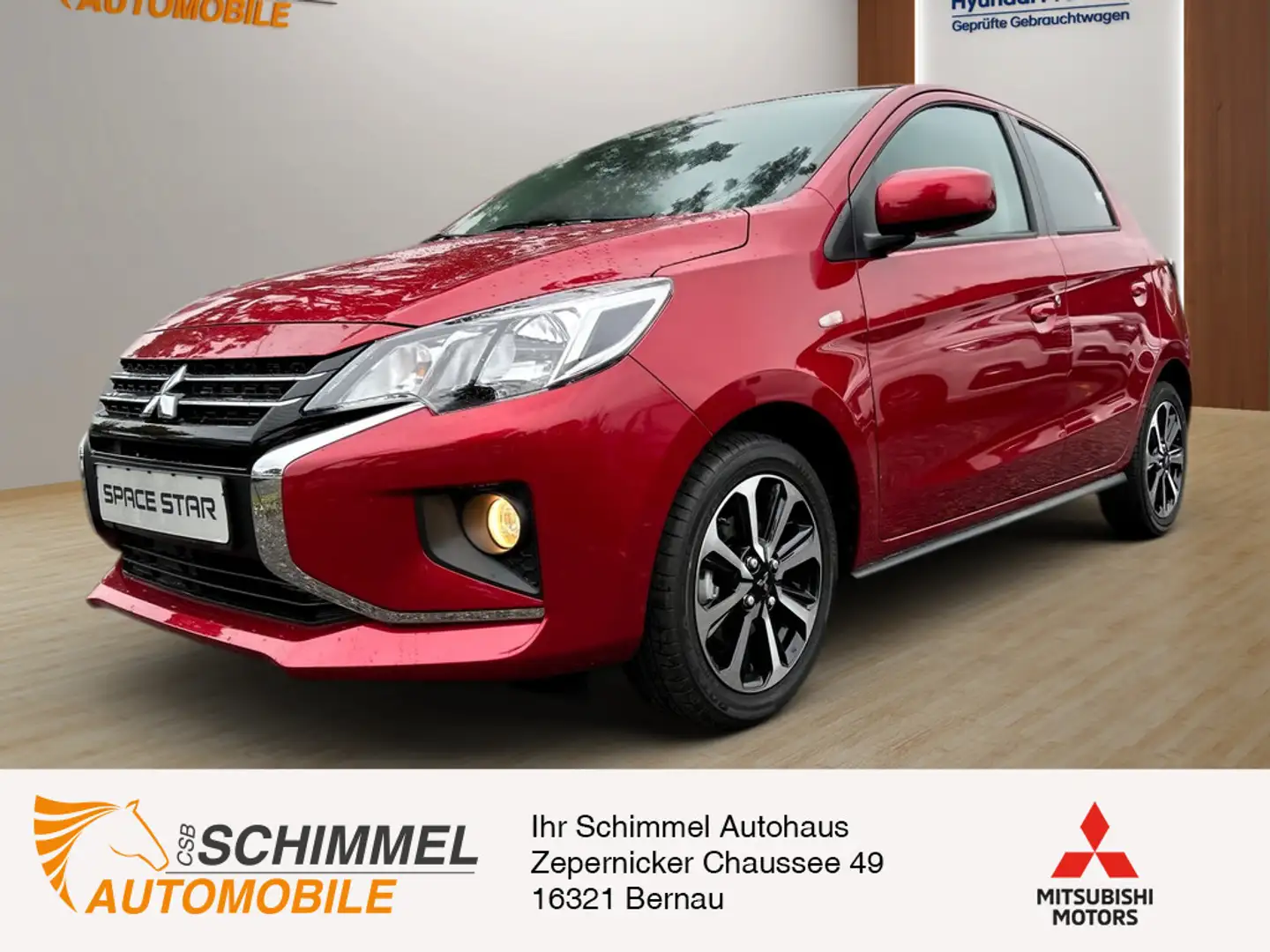 Mitsubishi Space Star Select+ 1,2 l KLIMA SHZ KAMERA Rosso - 1