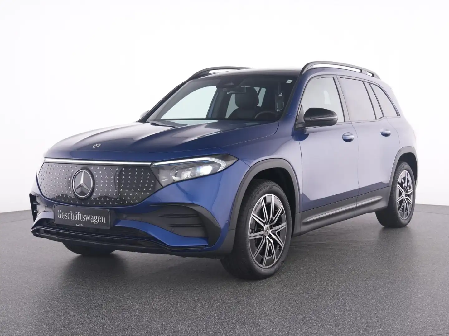 Mercedes-Benz EQB 300 4M AMG+NIGHT+19"+PANO+KEYLESS+SOUND+TOTW Bleu - 2