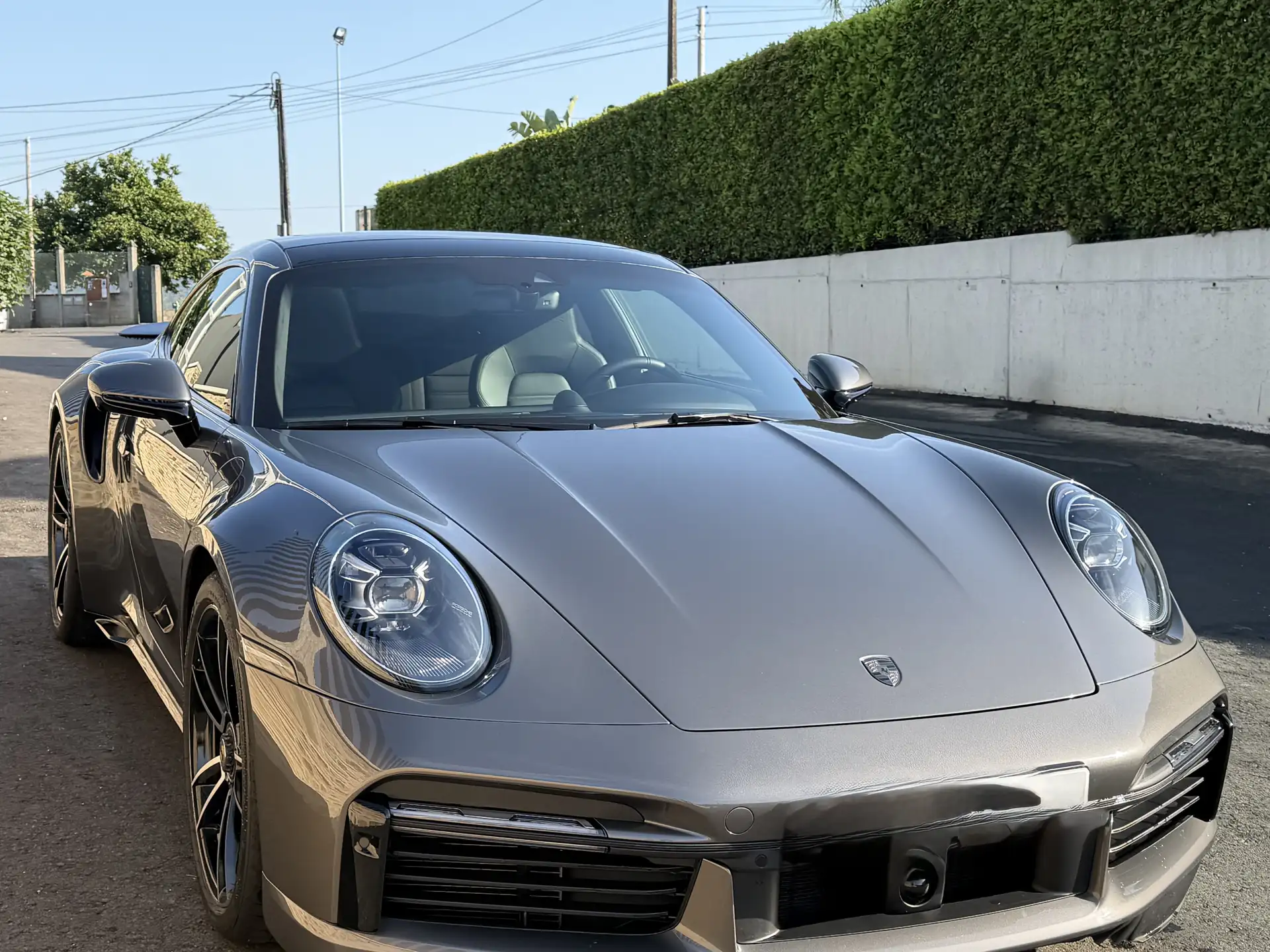 포르쉐 911 Turbo S Coupe 2021 실버 사진 1