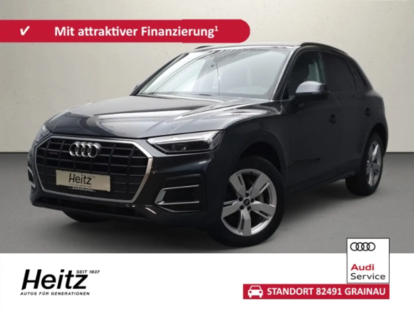 Audi Q5 50 TFSI e quattro S tronic Navi LED Business Gris - 1