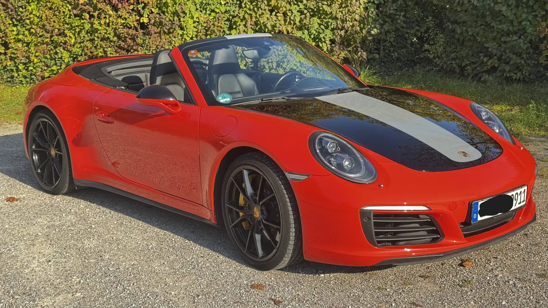 Porsche 991 4S Cabriolet APPROVED, Keramik, Lift, HA-Lenk Orange - 1