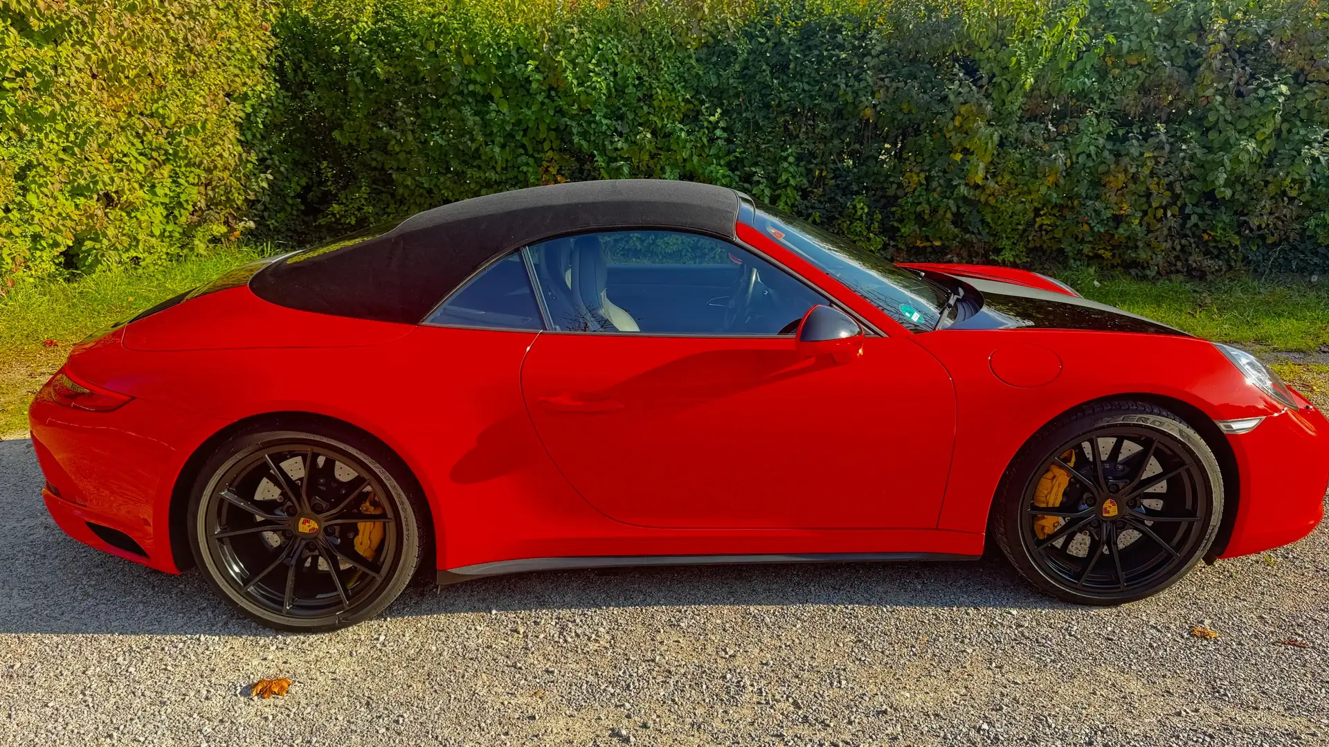 Porsche 991 4S Cabriolet APPROVED, Keramik, Lift, HA-Lenk Orange - 2