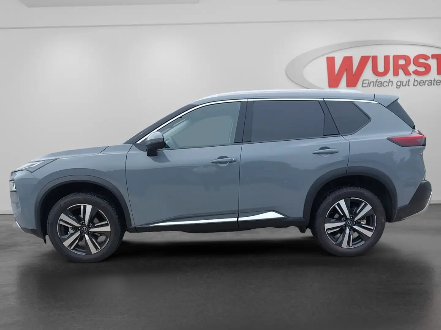 Nissan X-Trail 1.5 Xtronic TEKNA Rundumkameras WinterPaket Leder Серый - 2