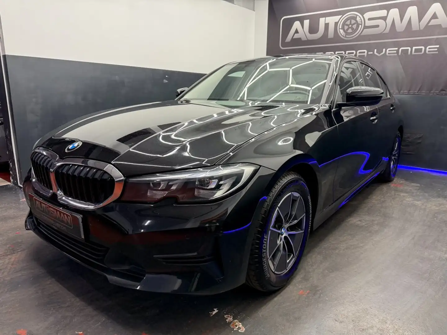 BMW 318 318d Negro - 2