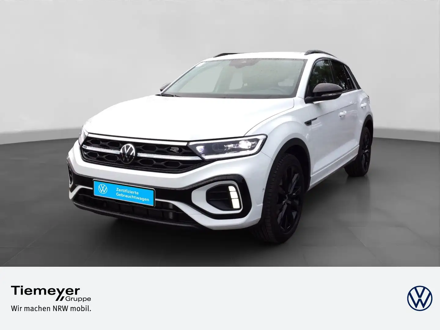 Volkswagen T-Roc 2.0 TSI 4M R-LINE BLACK STYLE LED KAMERA N Weiß - 1