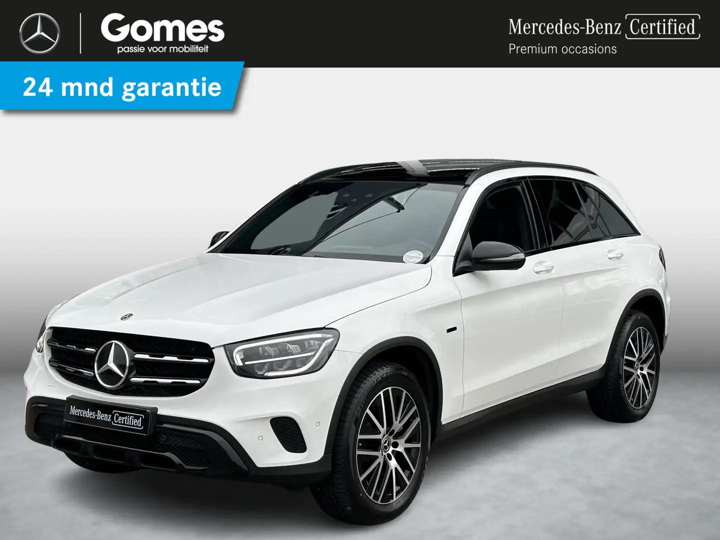 Mercedes-Benz GLC 300 300e 4MATIC Luxury | Panoramadak | Trekhaak Wit - 1