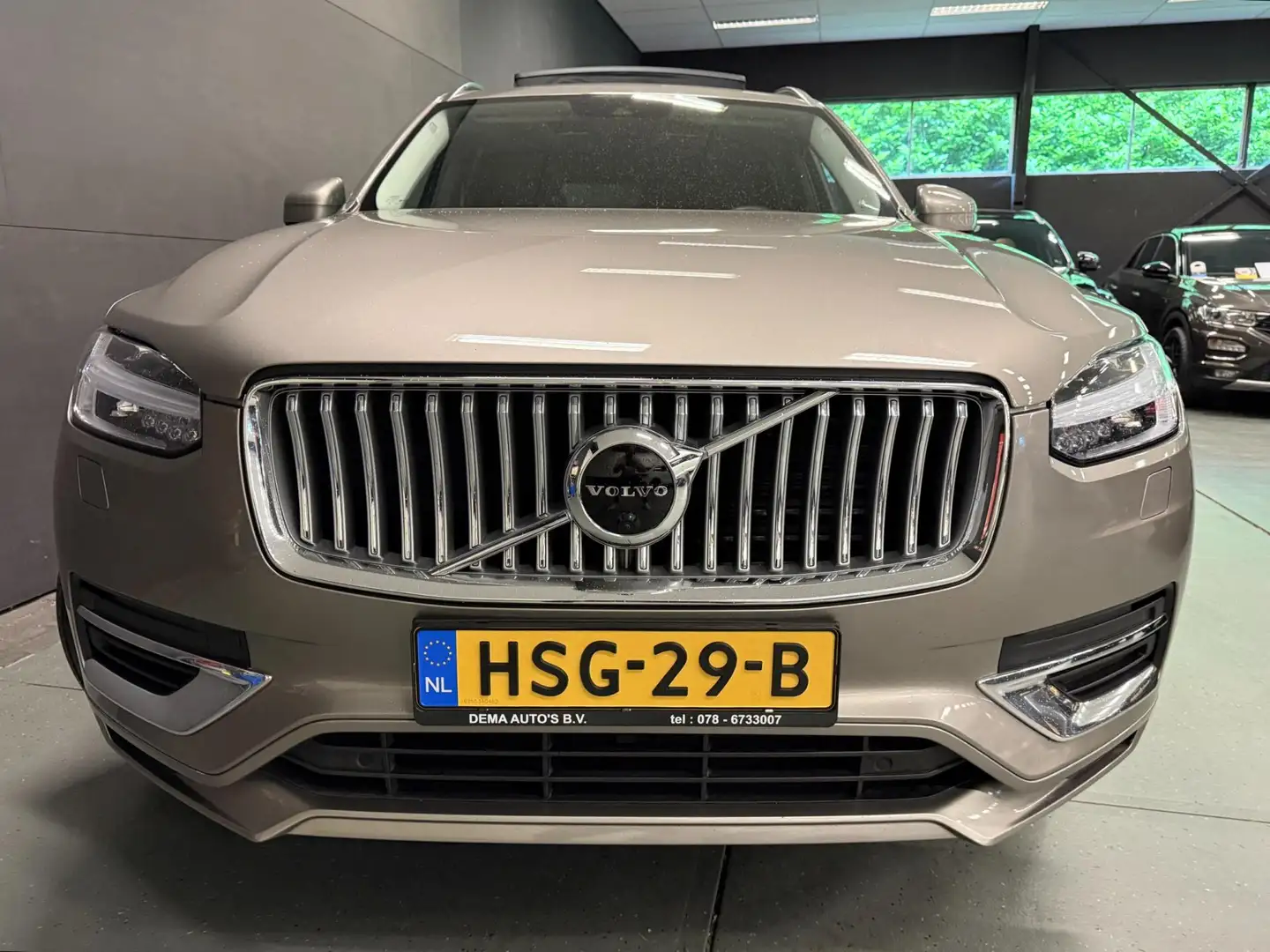 Volvo XC90 2.0 T8 Recharge AWD Inscription Expression PANO/LE Gris - 2