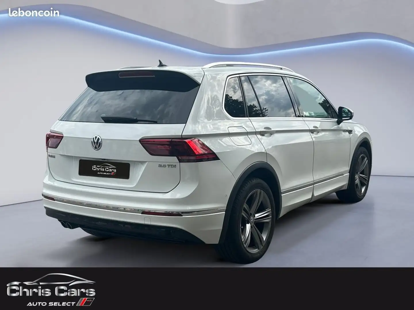 Volkswagen Tiguan 2.0 TDI 150 DSG7 R-Line pack black, Garantie 12 mo Blanc - 2