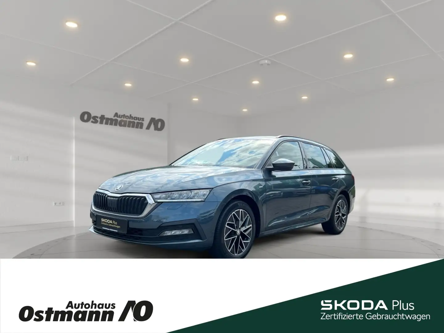 Skoda Octavia Combi Clever 110kw TDI DSG *NAVI*RFK*SHZ* Grau - 1