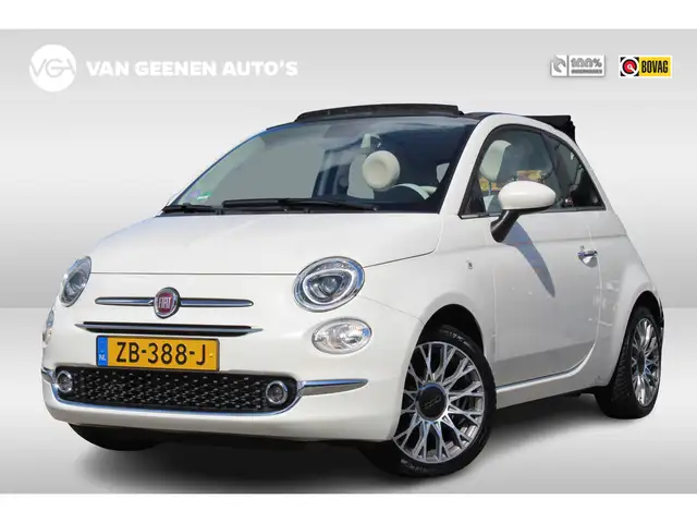 Fiat 500C 0.9 TwinAir Turbo Lounge | Incl. Rieten bagagemand