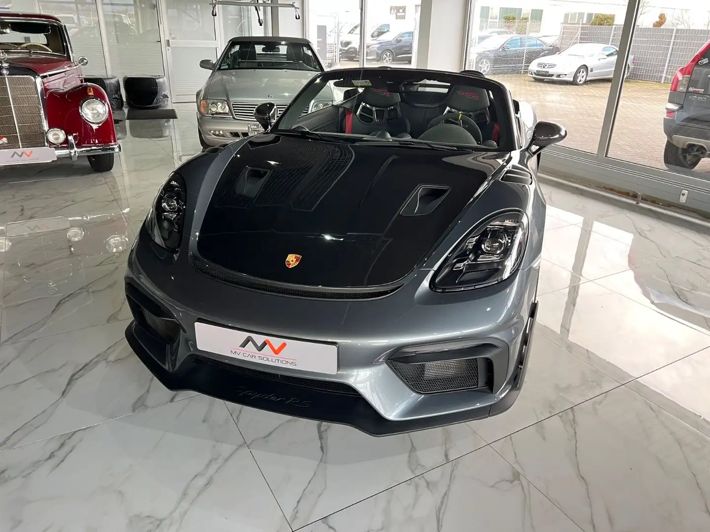 Porsche Boxster SPYDER RS|WEISSACH|BOSE|LIFT|NP 188k €| Šedá - 1