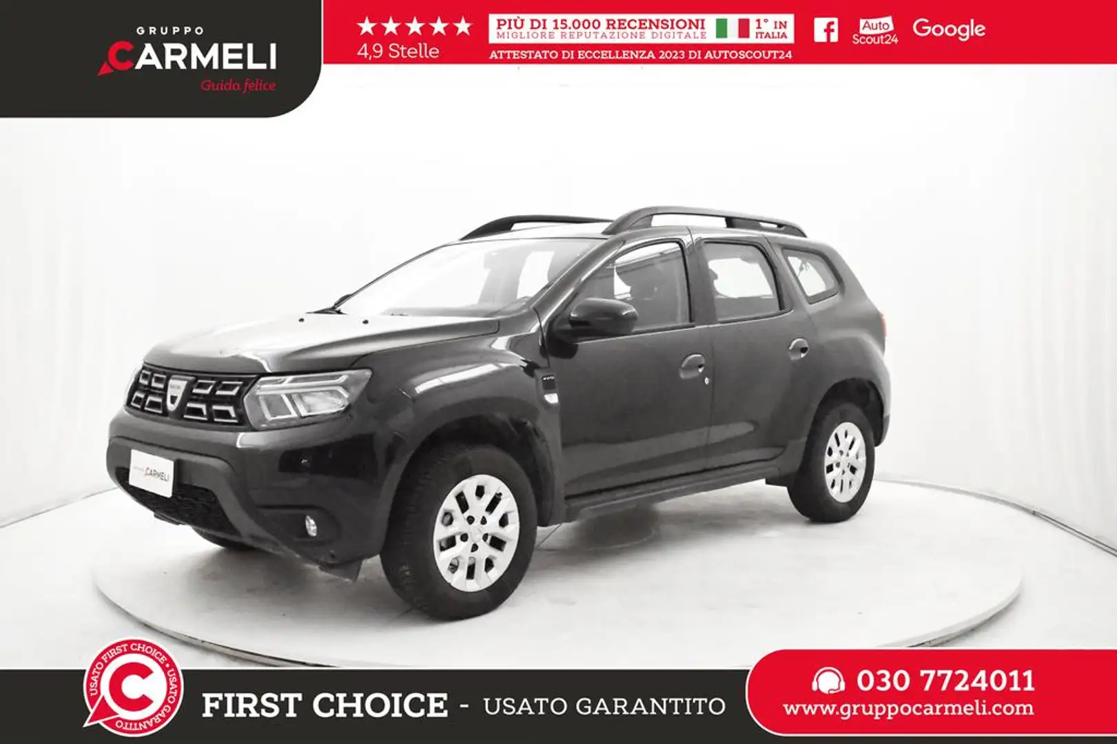 Dacia Duster 1.5 blue dci Comfort 4x4 115cv Nero - 1