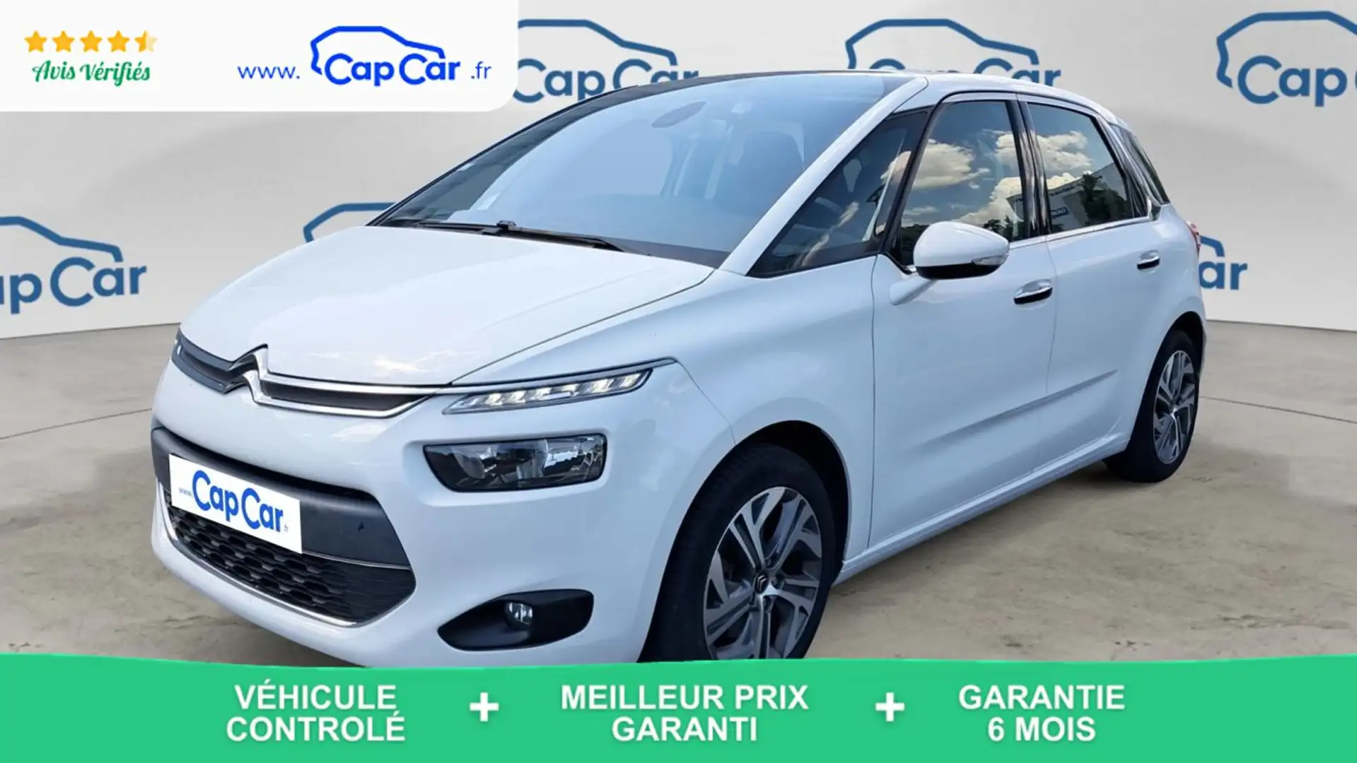 Citroen C4 Picasso II 1.6 THP 155 Intensive Blanc - 1