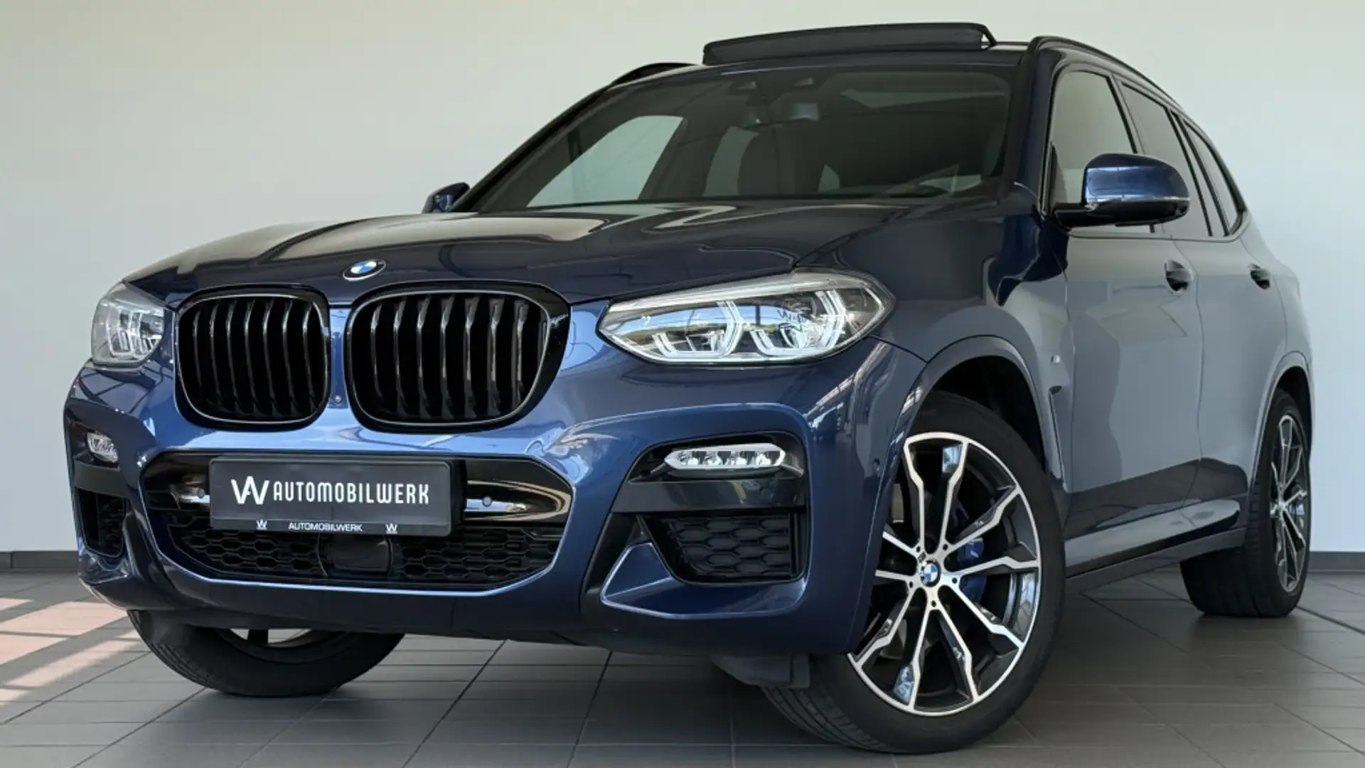 BMW X3 xDrive 30 d M SPORT |PANO |AHK |360° |SHADOW Blauw - 1