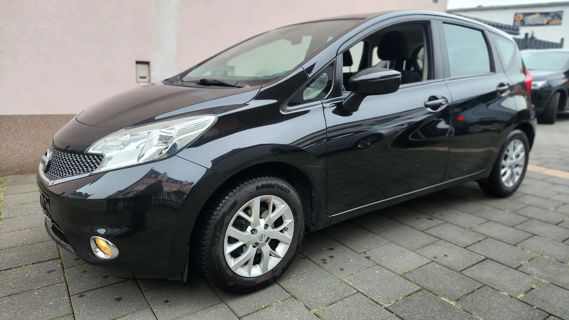 Nissan Note Acenta Scheckheft, Tempomat Navi Schwarz - 1
