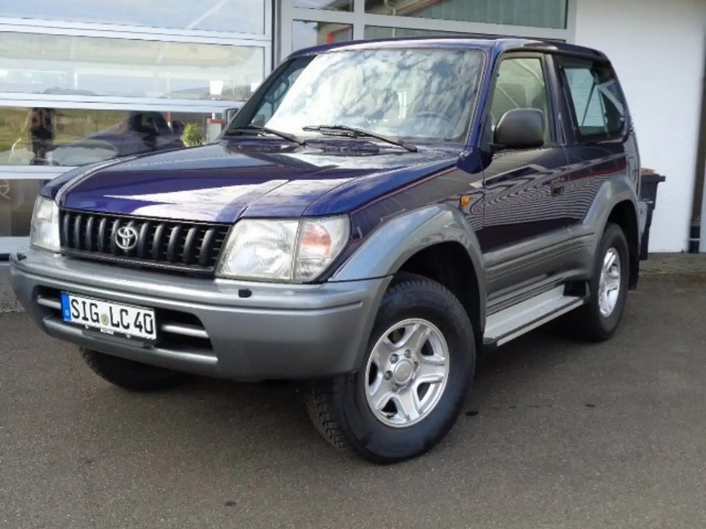 Toyota Land Cruiser TD KJ90 Special AUTOM., KLIMA Bleu - 1