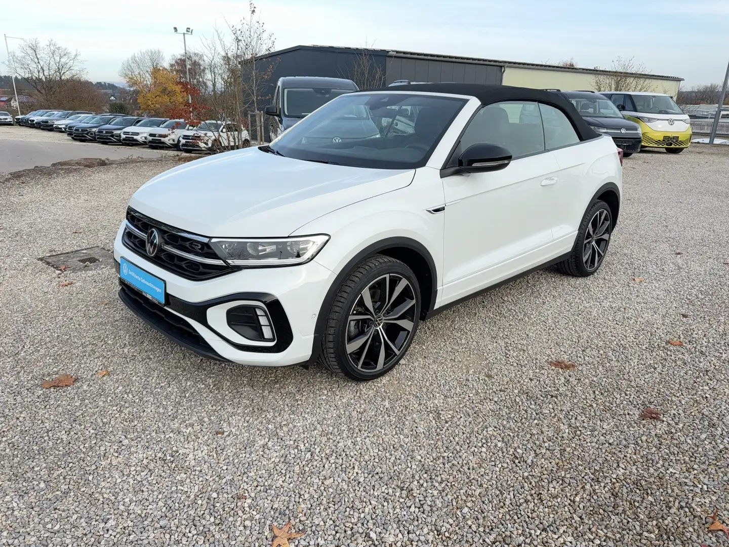 Volkswagen T-Roc Cabriolet R-Line TSi DSG Black+CarPlay+ACC Weiß - 2