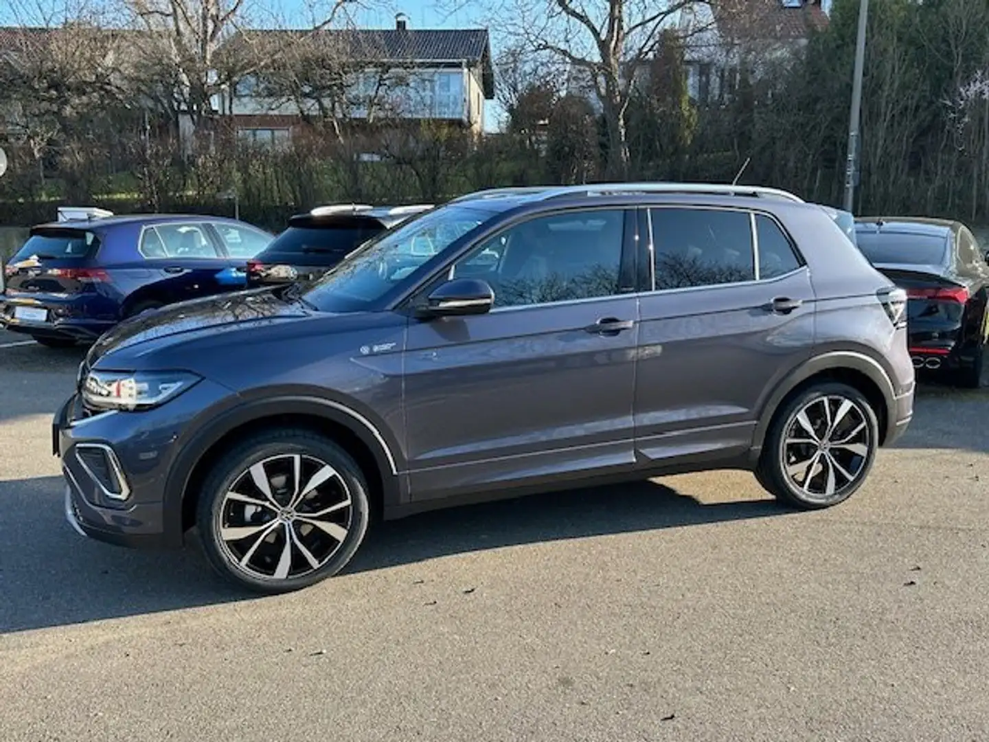 Volkswagen T-Cross 1.5 TSI OPF DSG R-Line Gris - 1