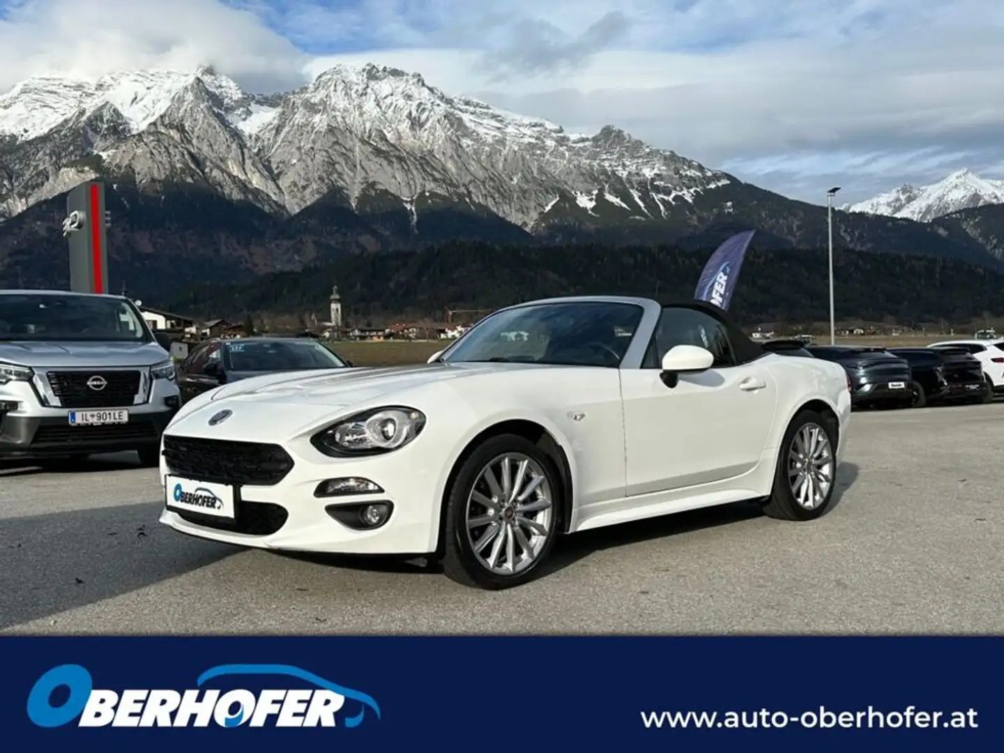 Fiat 124 Spider Lusso 1.4 Turbo Multi Air Weiß - 1