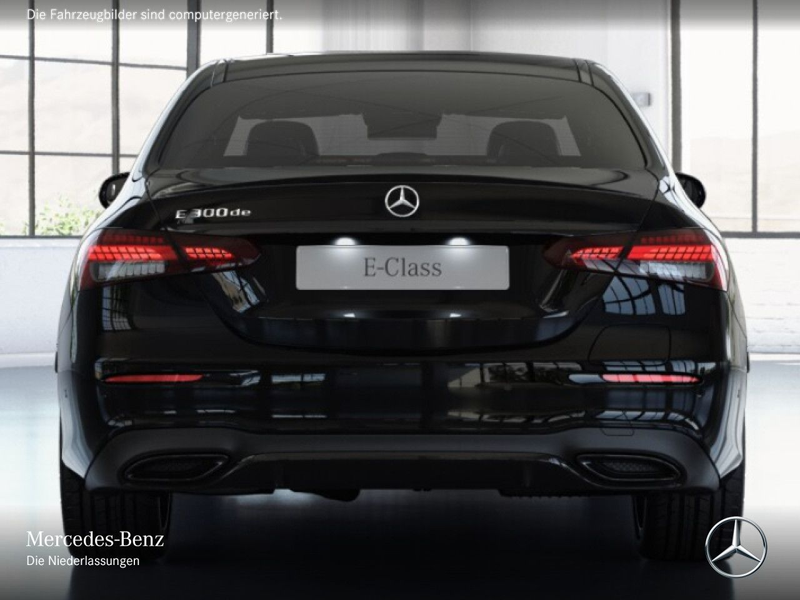 Mercedes-Benz E 300 de AMG+NIGHT+PANO+360+LED+FAHRASS+9G — photo 9
