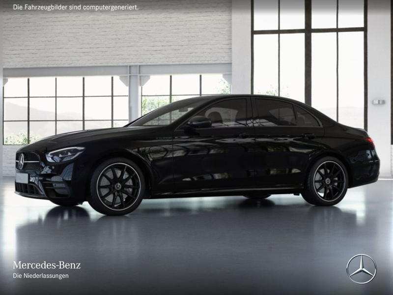 Mercedes-Benz E 300 de AMG+NIGHT+PANO+360+LED+FAHRASS+9G — photo 3