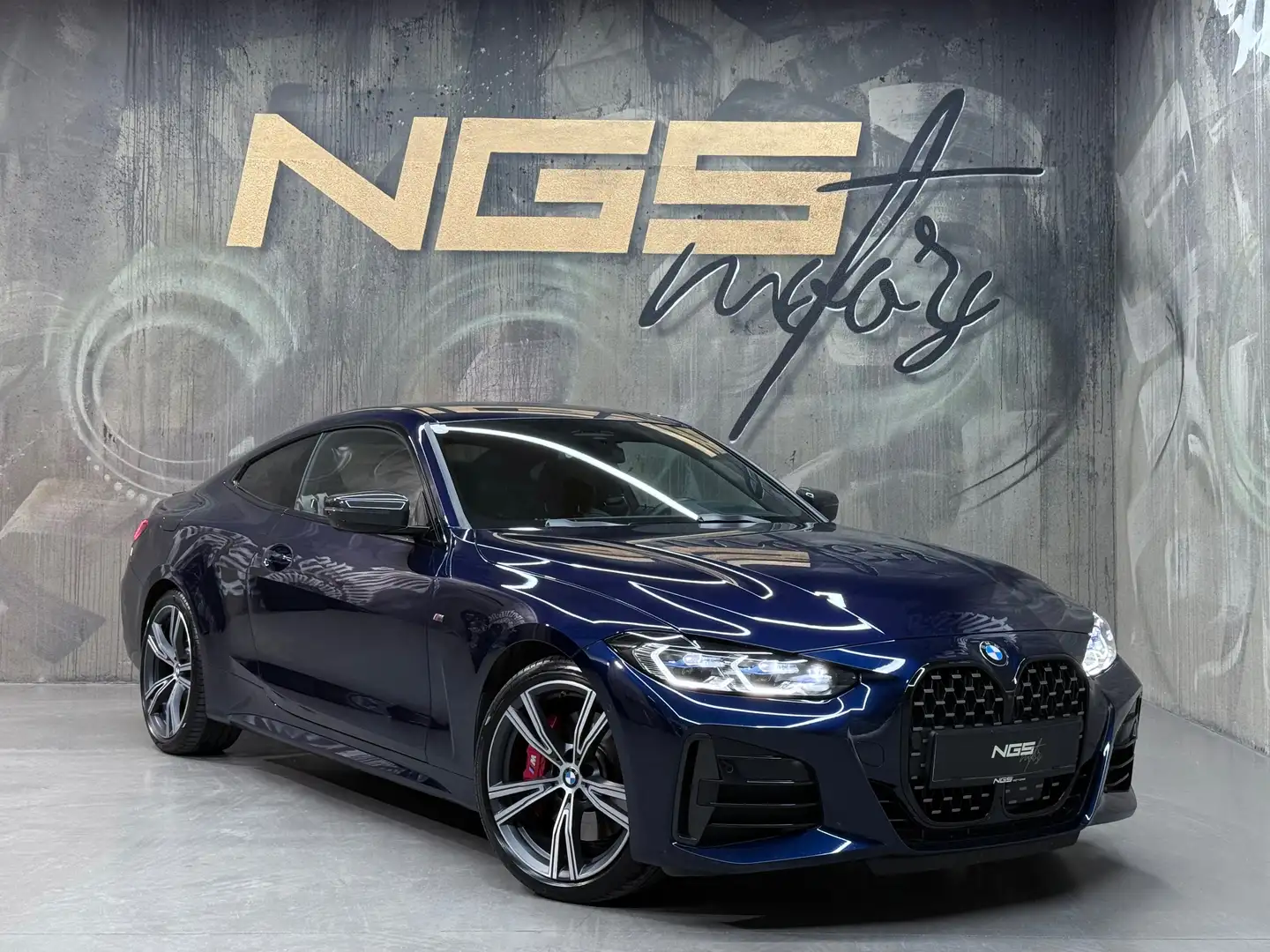 BMW 440 M440i xDrive Coupé INDIVIDUAL CARBON H&K 8-FACH Albastru - 1