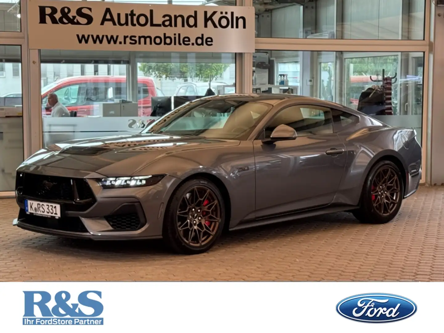 Ford Mustang GT Bronze-Styling-Paket+MagneRide+KeyFree+Navi Grau - 1