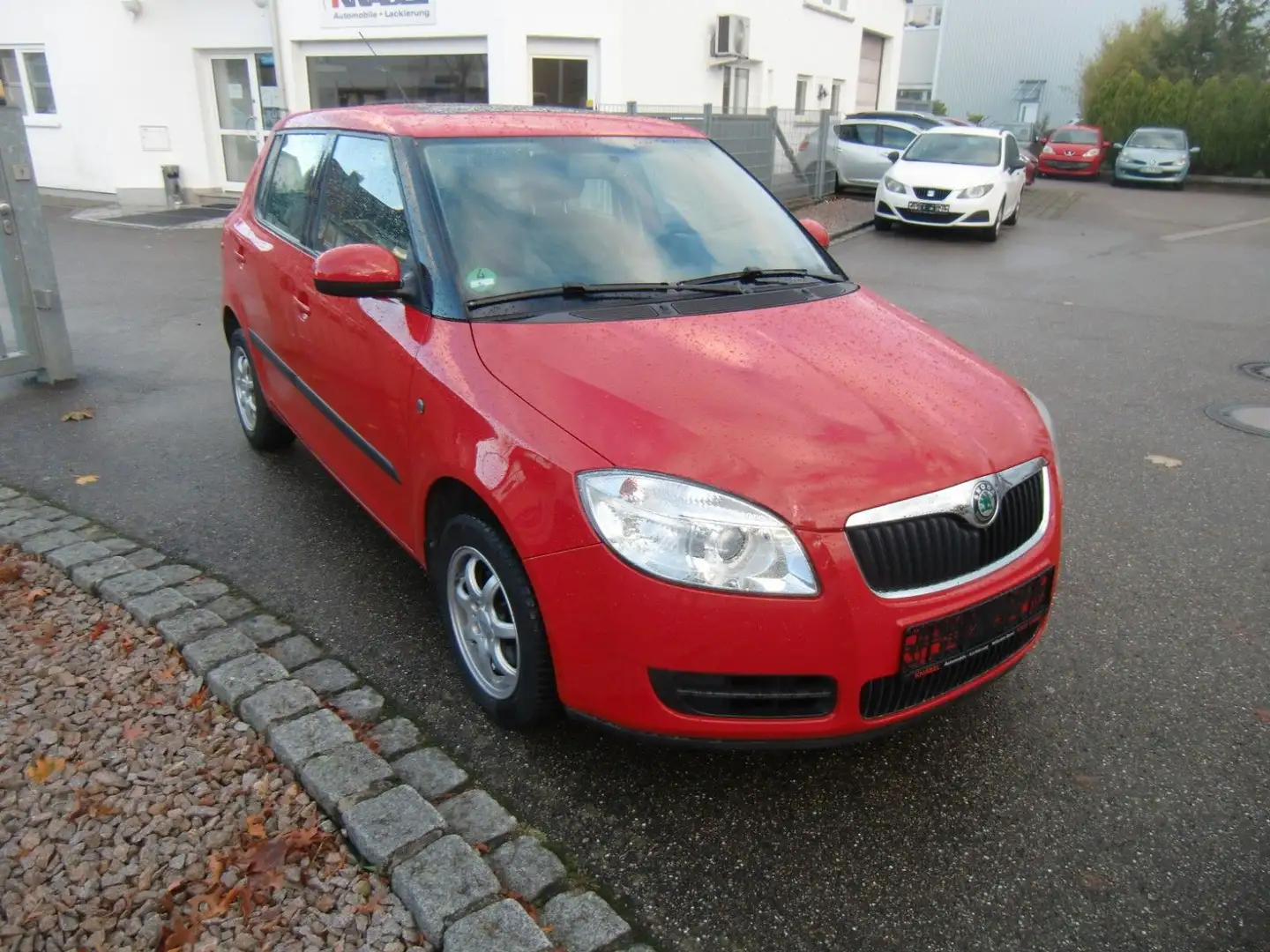 Skoda Fabia Ambiente/Mod. 2009/Glasdach/Klima/Sitzh. Rot - 2