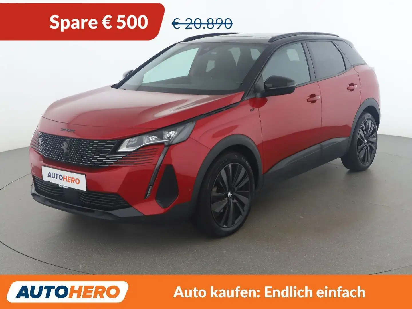 Peugeot 3008 1.5 Blue-HDi GT Rot - 1