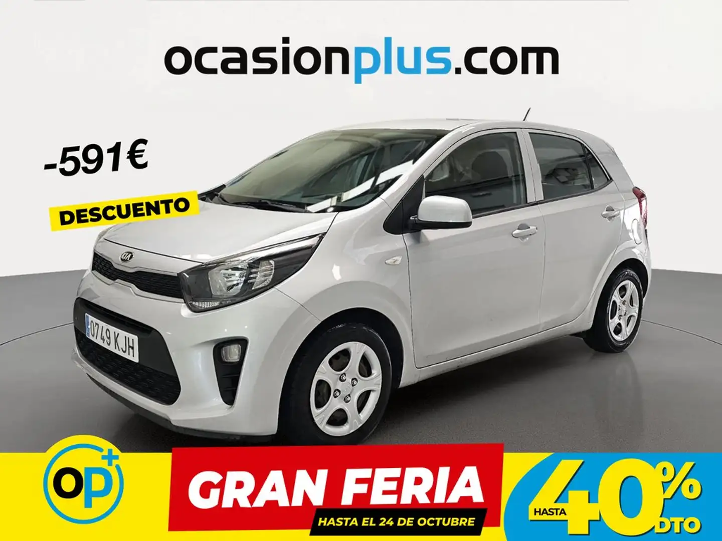 Kia Picanto 1.0 CVVT Concept Plus Gris - 1
