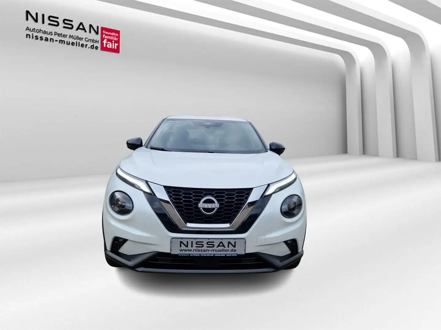 Nissan Juke 1.0 DIG-T 114PS 6MT N-CONNECTA Winter BFS Weiß - 2