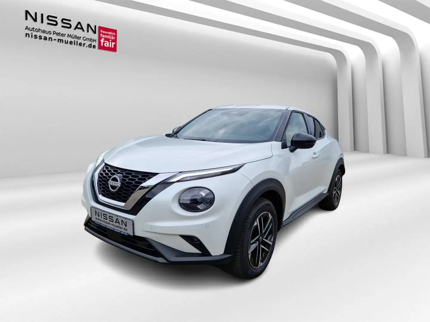 Nissan Juke 1.0 DIG-T 114PS 6MT N-CONNECTA Winter BFS Weiß - 1